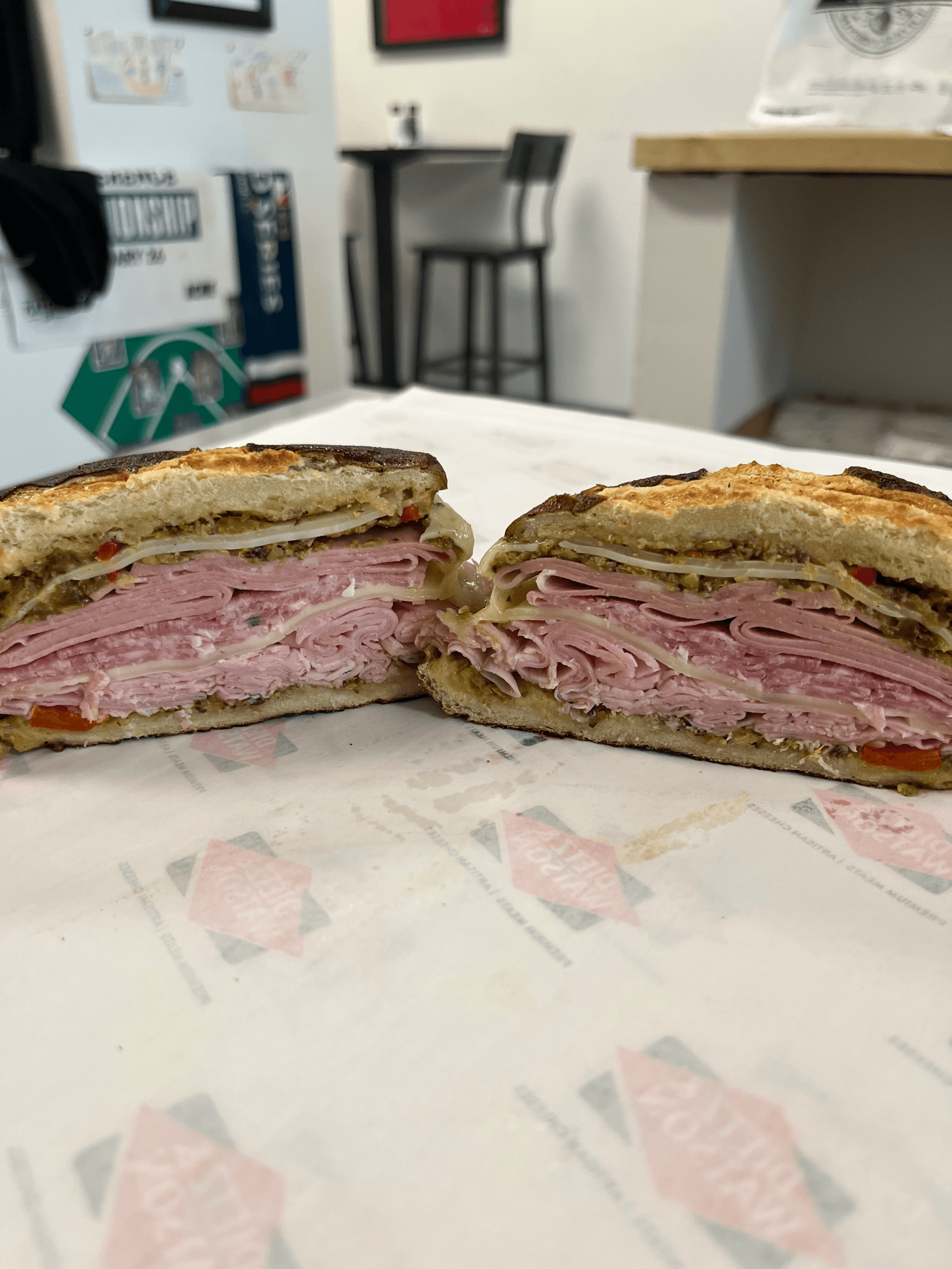 Muffaletta Panini