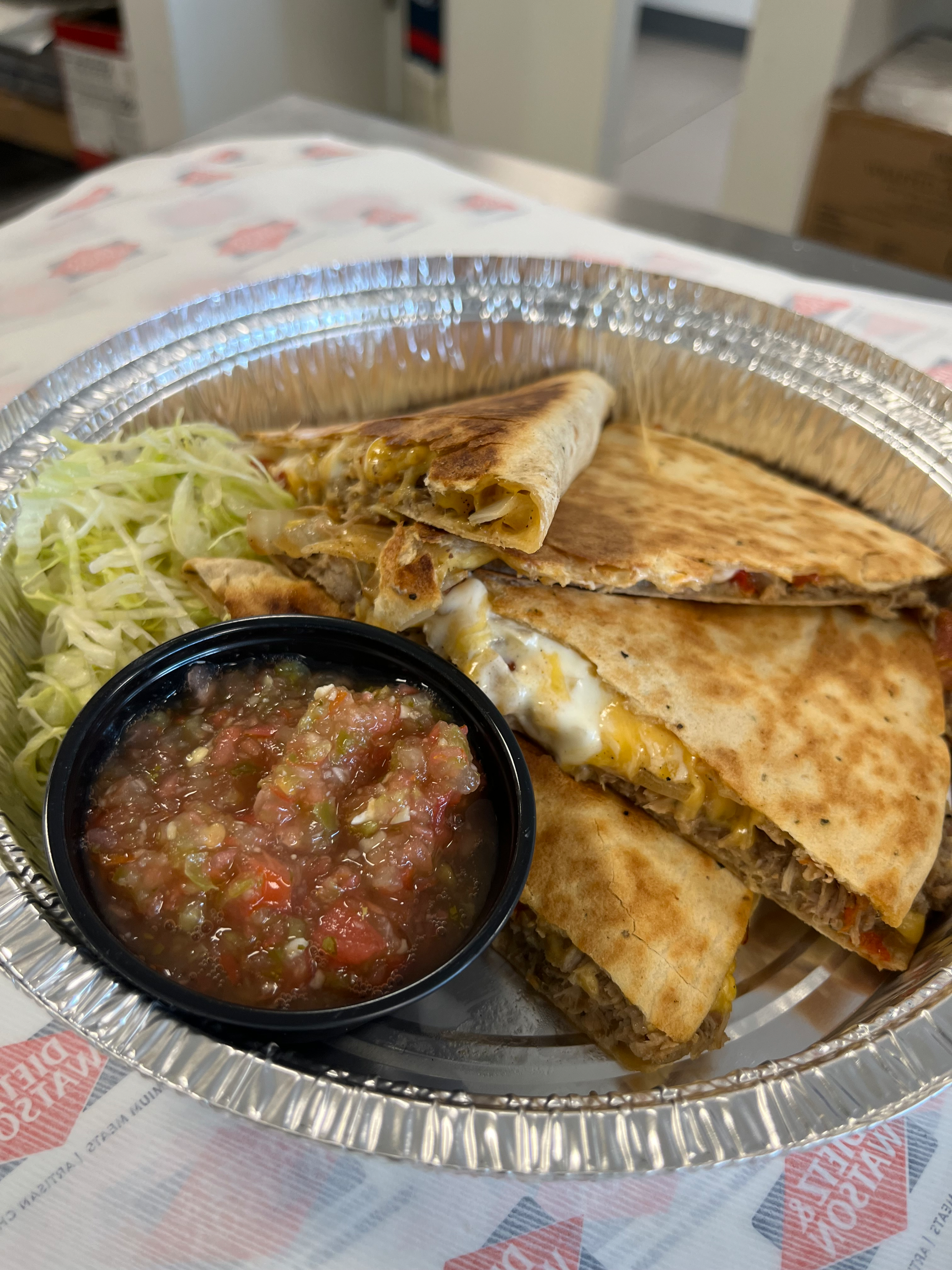 Pork Quesadilla
